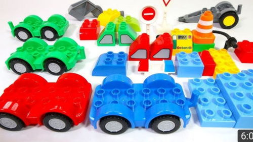 dly儿童创意积木玩具,简单的卡车制作真的是很好玩